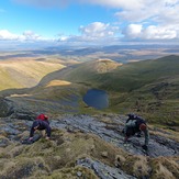 Hard climb, Blencathra