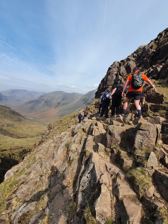 Corridor route, Scafell Pike