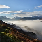 Patterdale in cloud inversion, Place Fell