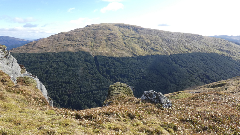 Beinn Mhor Cowal from Creag Tharsuinn, Beinn Mhòr (Cowal)