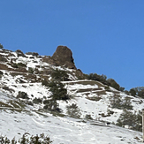 Fresh tracks, Mount Diablo