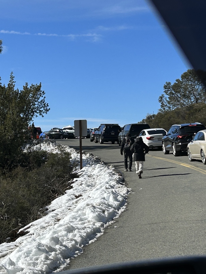 Snow days, Mount Diablo