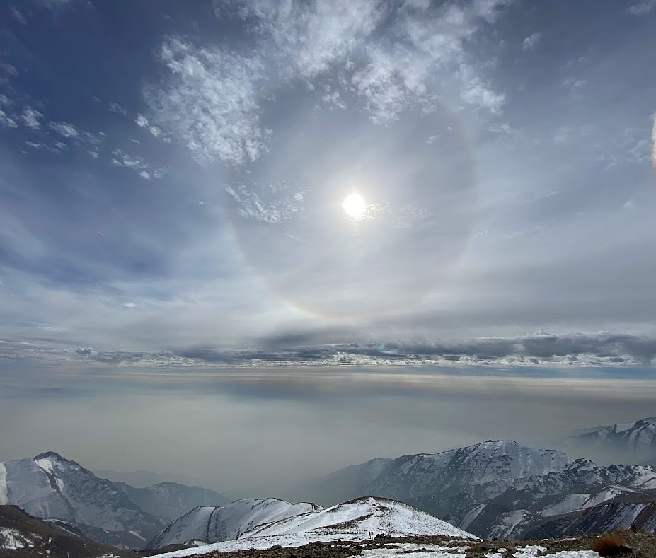 A Beautiful View From Tochal Peak!