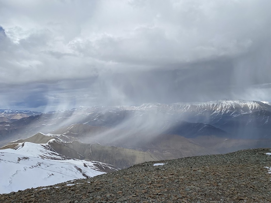 A Beautiful View From Tochal Peak!