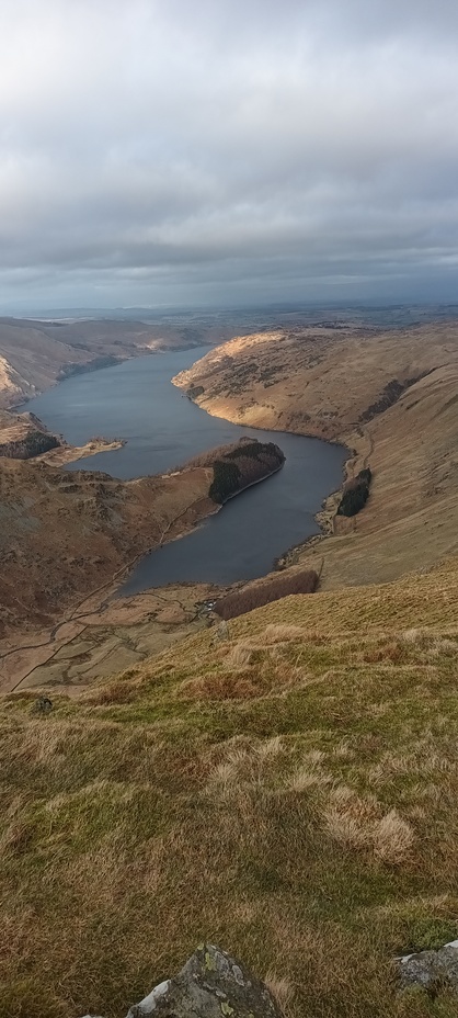 Haweswater from High Street  9th February 2023, High Street (Lake District)