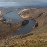 Haweswater from High Street  9th February 2023, High Street (Lake District)