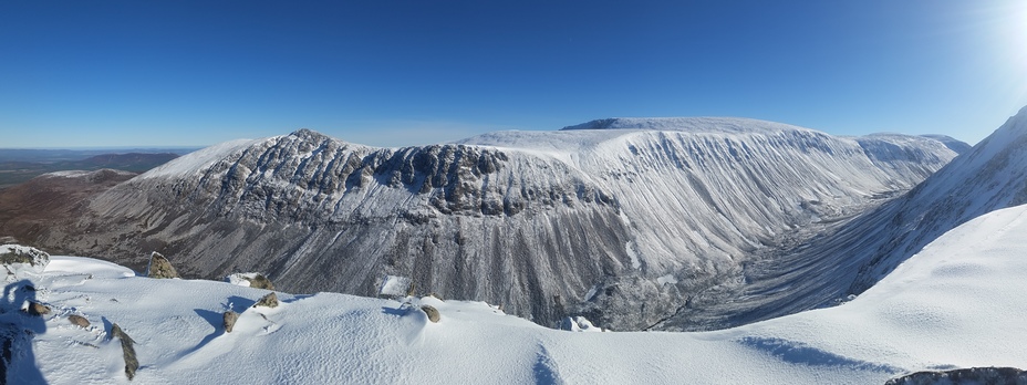 Ben Macdui accross Lairig Ghru