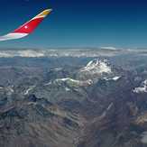 Aconcagua from the plane