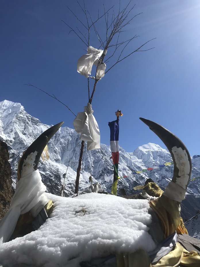 On the way to Pungen Gompa trial., Manaslu