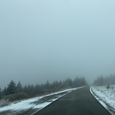 Spruce knob spring snow