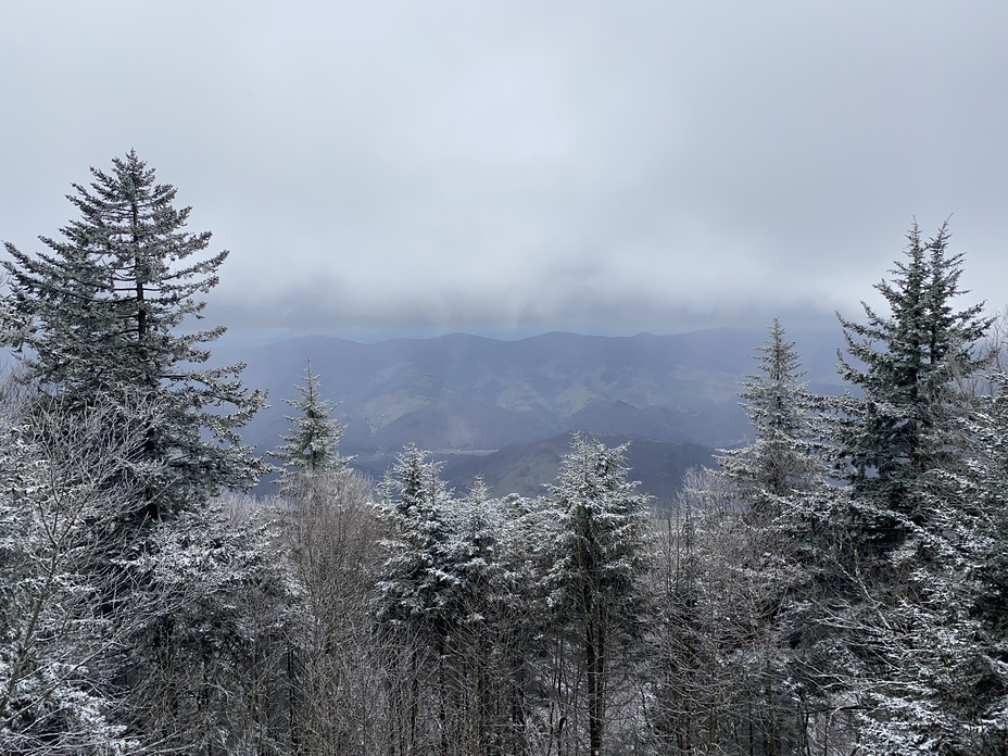 April snow, Spruce Knob