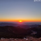 America's Mountain at Sunrise, Pikes Peak