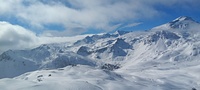 Perfect ski day, Grande Motte photo