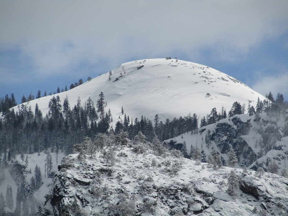 Sentinel Dome After A Spring Storm