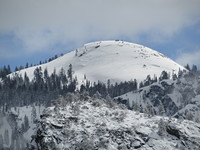 Sentinel Dome After A Spring Storm photo