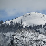 Sentinel Dome After A Spring Storm