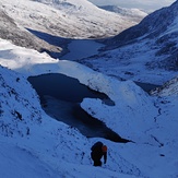 Banana Gully on Y Garn, Y Garn (Glyderau)