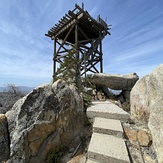 Fire watch tower, Hot Springs Mountain