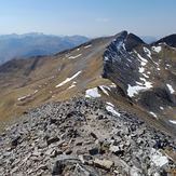 Na Gruagaichean from east ridge