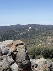 Observatory from High Point, Palomar Mountain photo