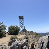 Fire watch tower at High Point, Palomar Mountain