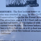 Information of Palomar watch tower