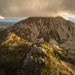 Errigal sunset, Mount Errigal