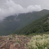 Turó de l'Home from Les Agudes, Montseny