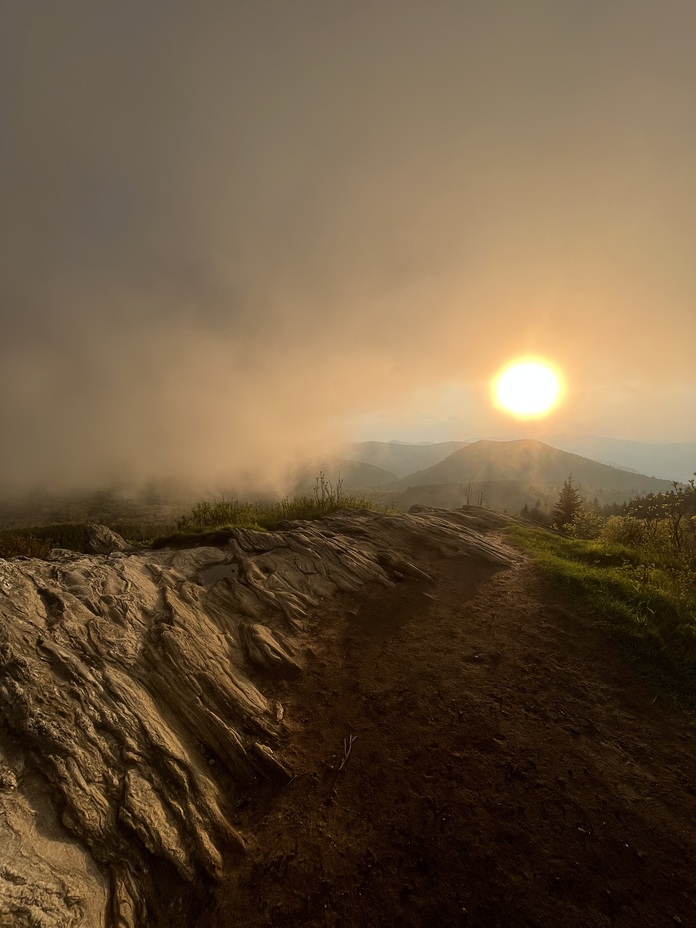 Golden Hour over Sam’s Knob, Black Balsam Knob