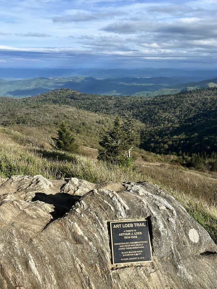 Art Loeb Plaque, Golden Hour, Black Balsam Knob