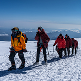 Заключительная тропа перед вершиной, Mount Elbrus