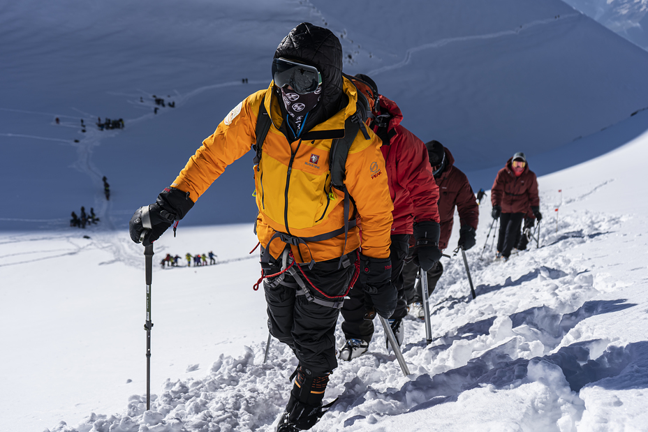 Двигаемся по второй косой полке, Mount Elbrus