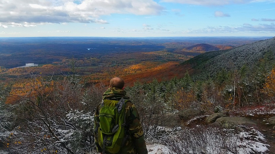 Where the coolors fade, Mount Monadnock