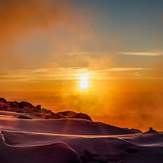 Sunrise on Mt Evans, Mount Evans