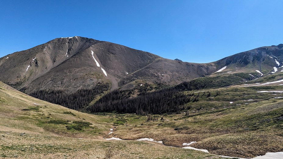 San Luis Peak from the Colorado Trail