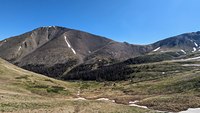 San Luis Peak from the Colorado Trail photo