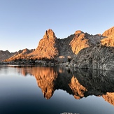 Early morning in the west Minaret., Minarets (California)