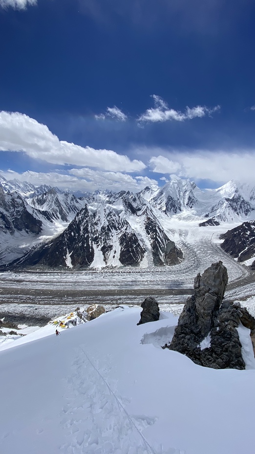 Way to camp 3, Broad Peak