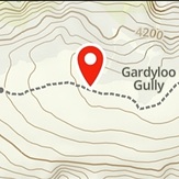 Gully location, Ben Nevis