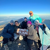 Summit views, Mount Rinjani