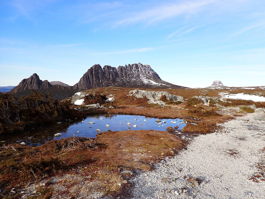 Cradle mountain from overland track 