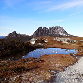 Cradle mountain from overland track 