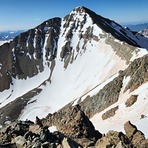 Castle Peak, view from Conundrum Peak