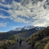 Vista desde la vertiente Sur Iztaccihuatl 