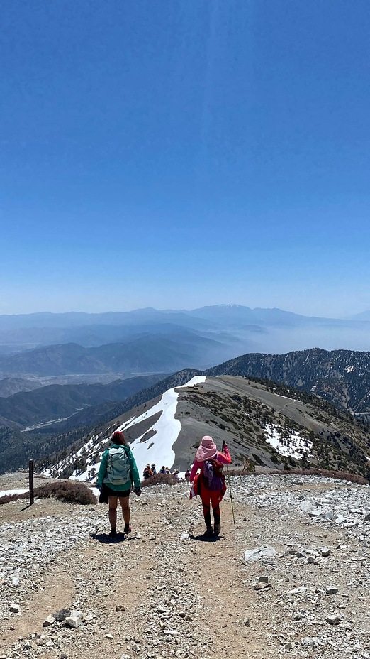 Linda SvayChea, Mount Baldy (San Gabriel Range)