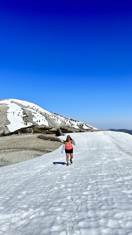 Linda SvayChea, Mount Baldy (San Gabriel Range)