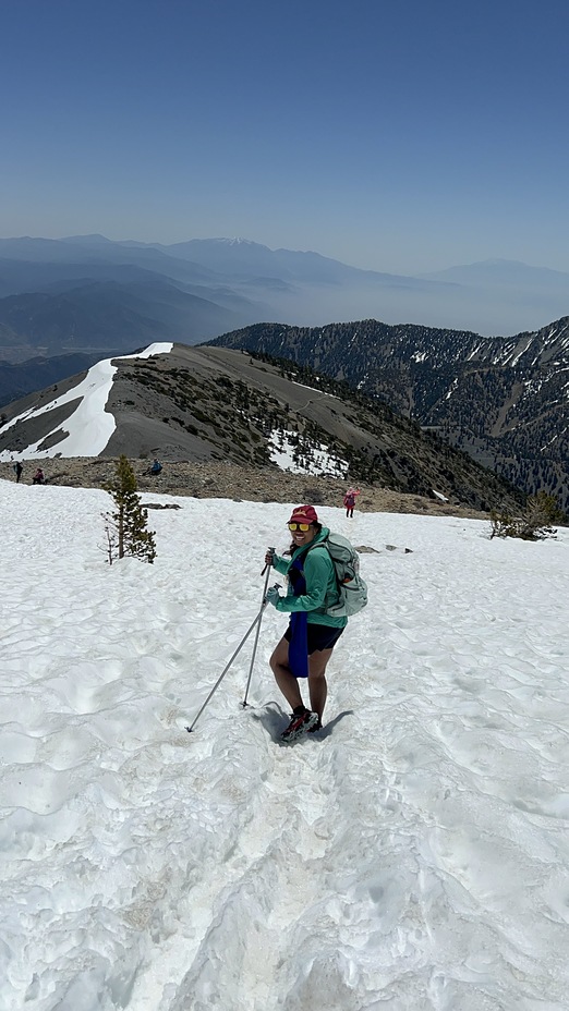 Linda SvayChea, Mount Baldy (San Gabriel Range)