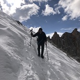 Snow traverse, Mount Whitney