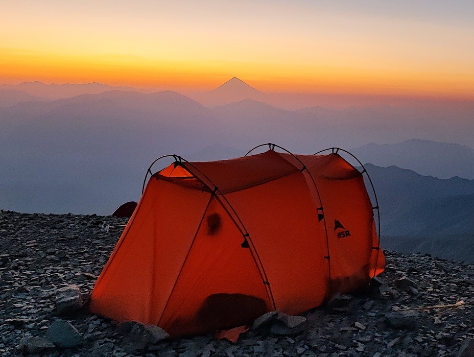 Damavand from Tochal Peak