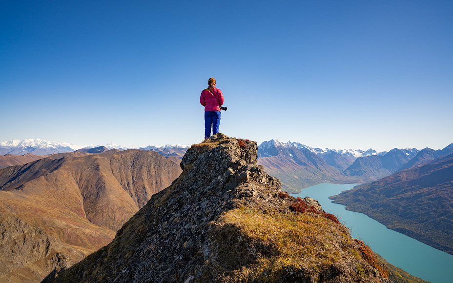 Summit of West Twin Peak, Twin Peaks (Chugach)